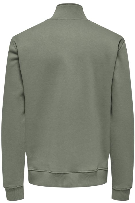 Only & Sons onscurated reg half zip sweat noos
